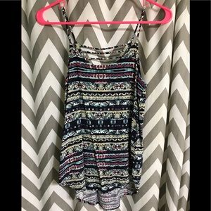 Patterned tank top